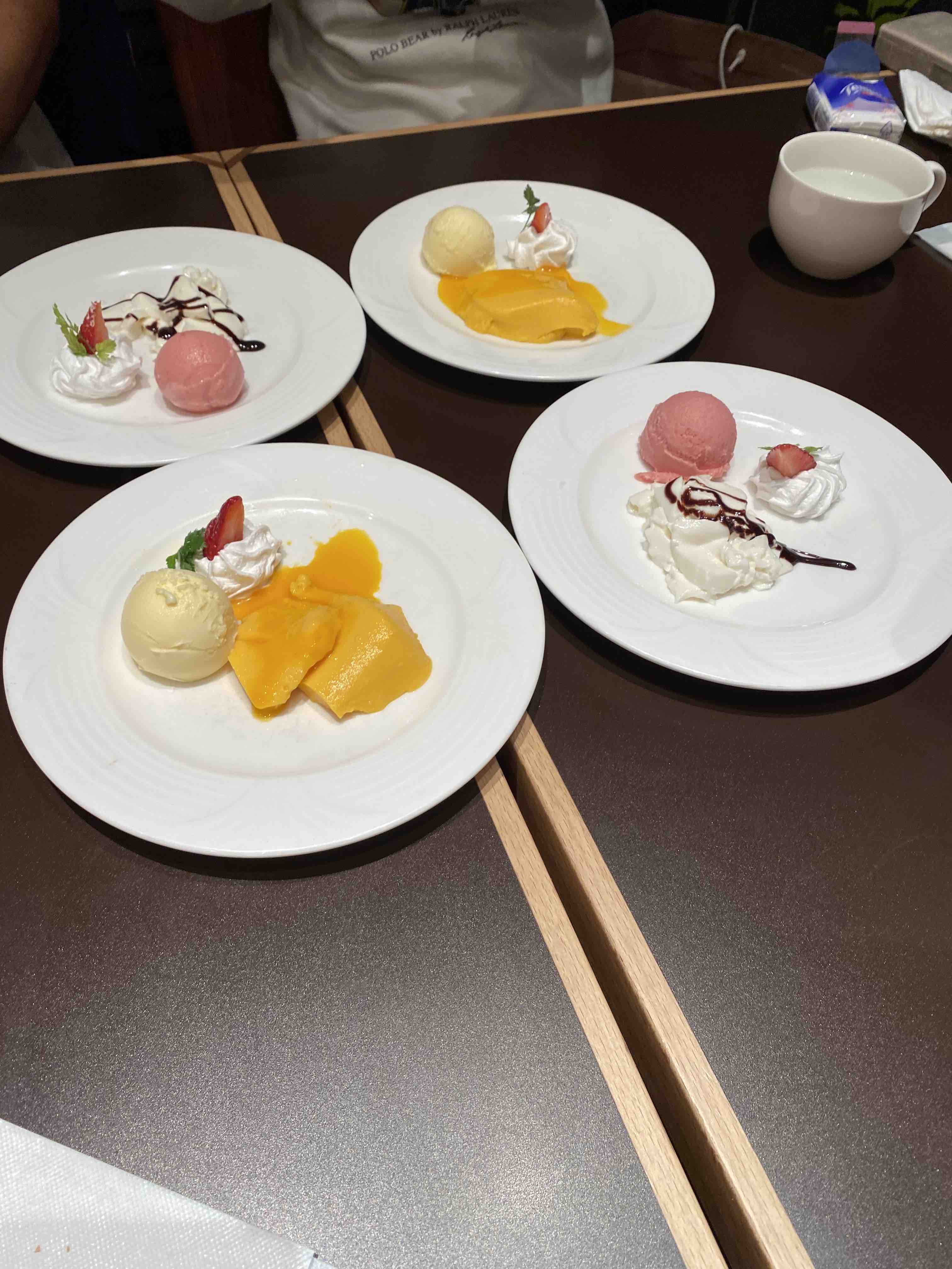 Dessert set