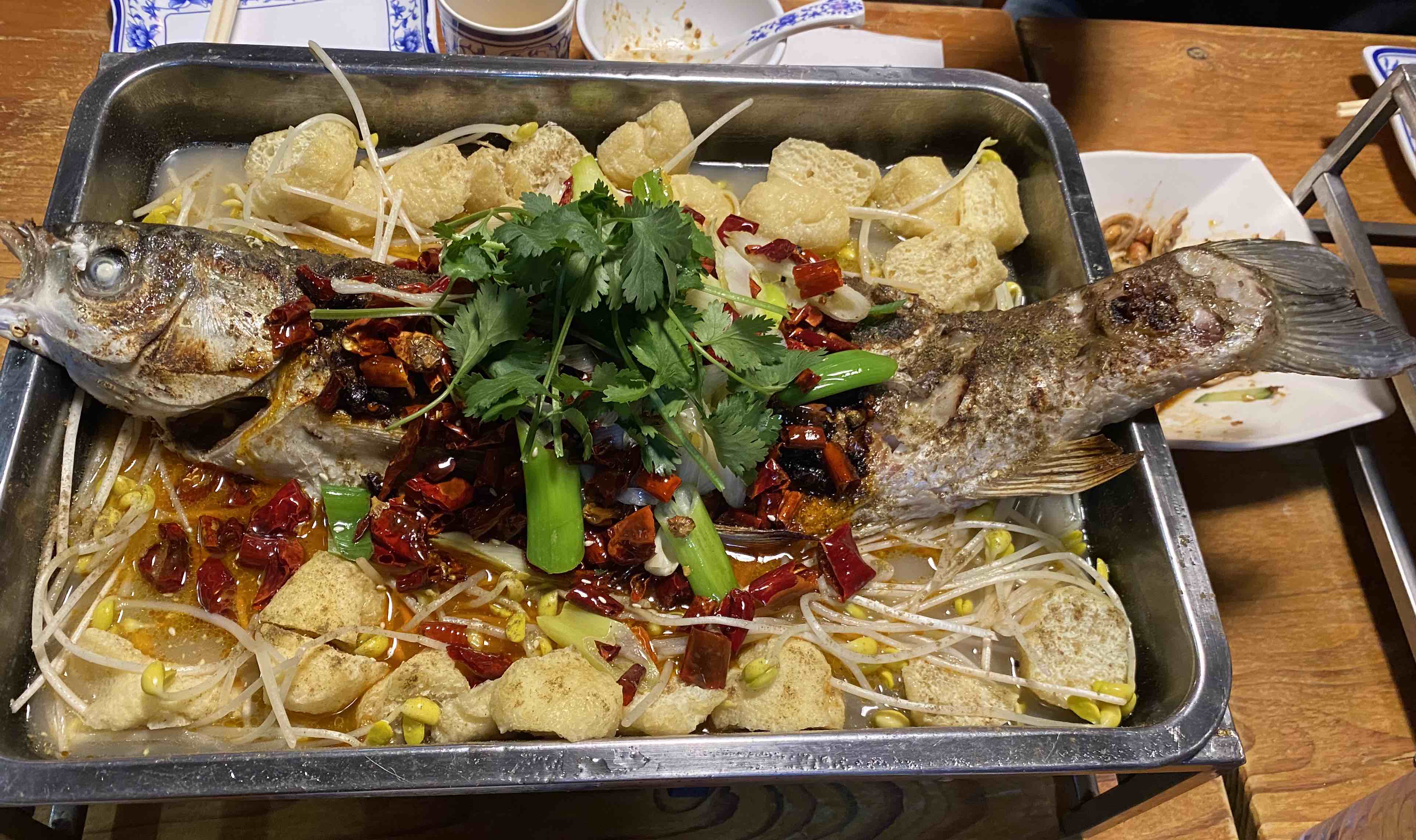 Fish dish, spicy