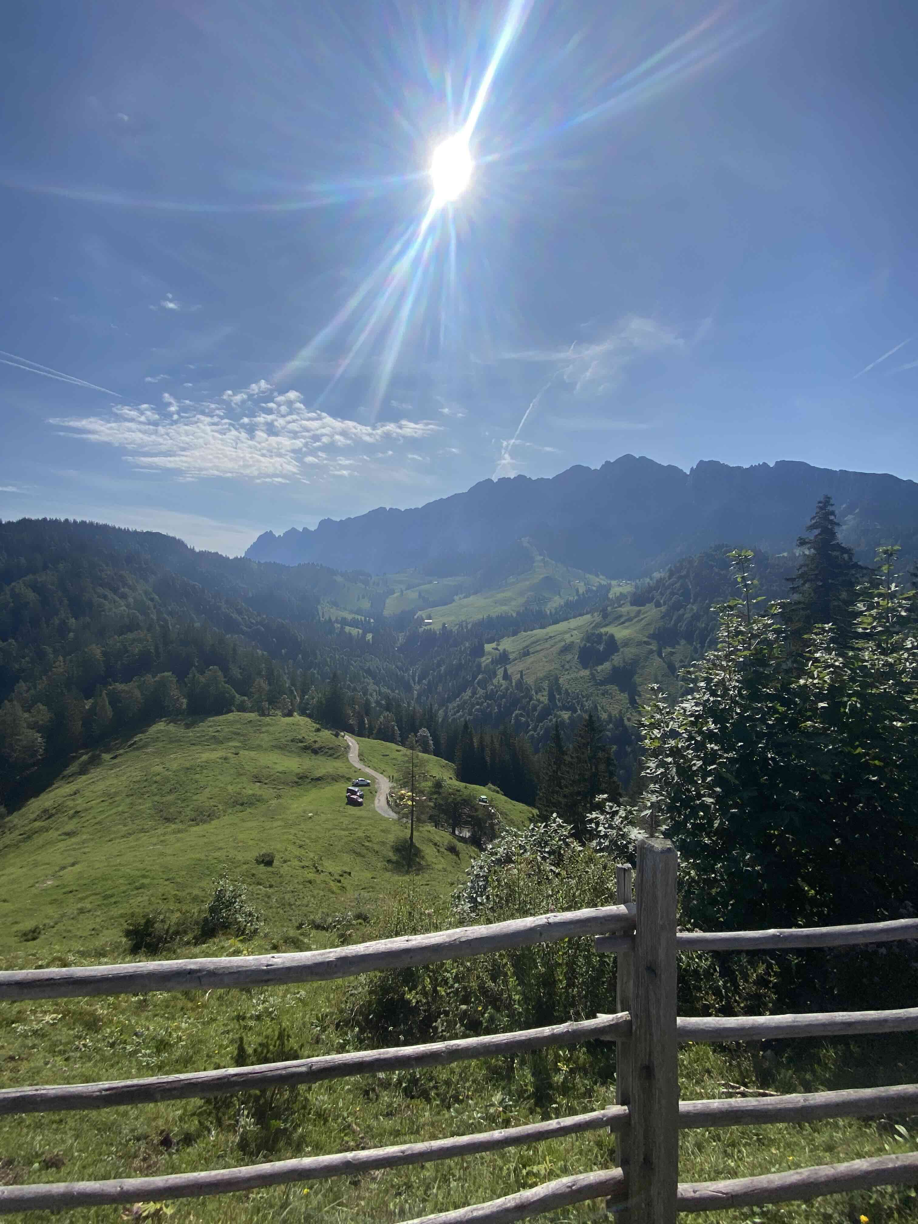 Kaiser Mountain peak