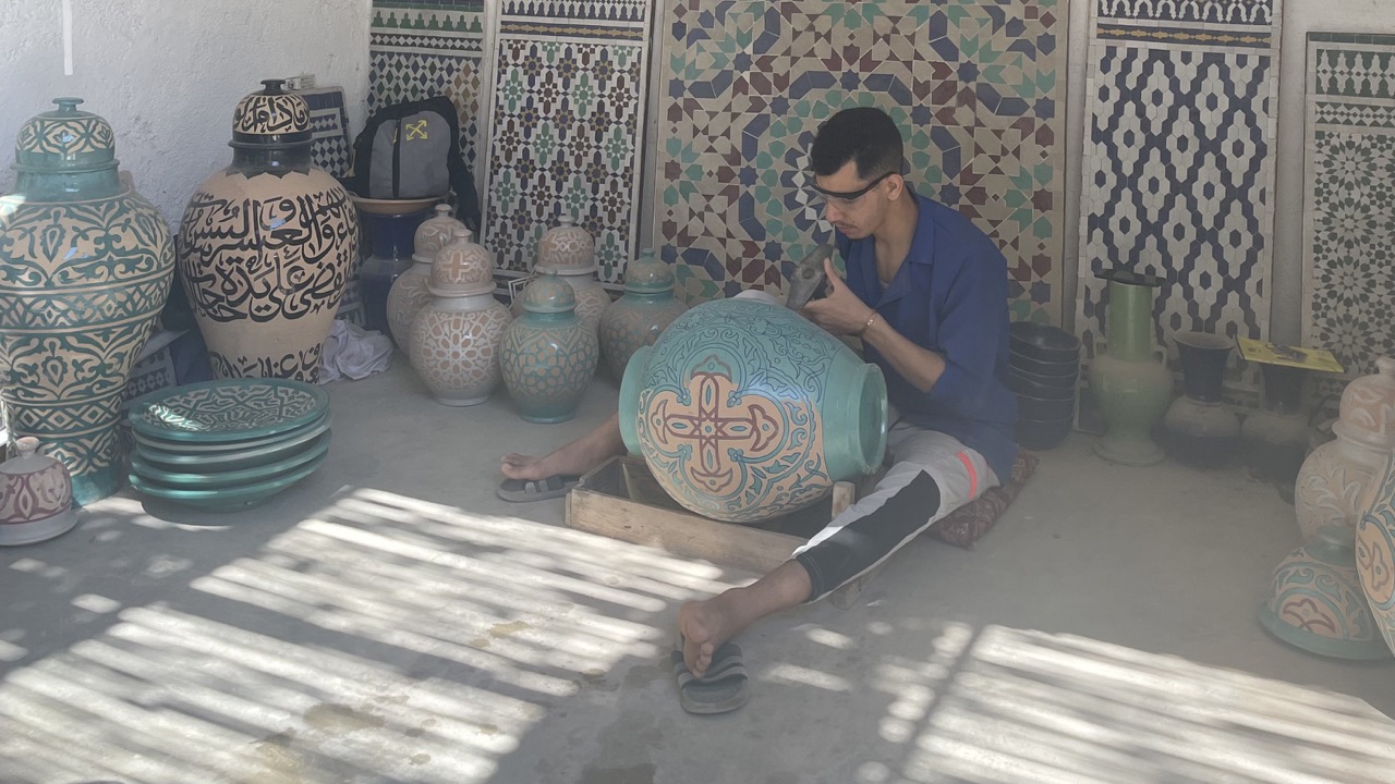 Morocco ceramics