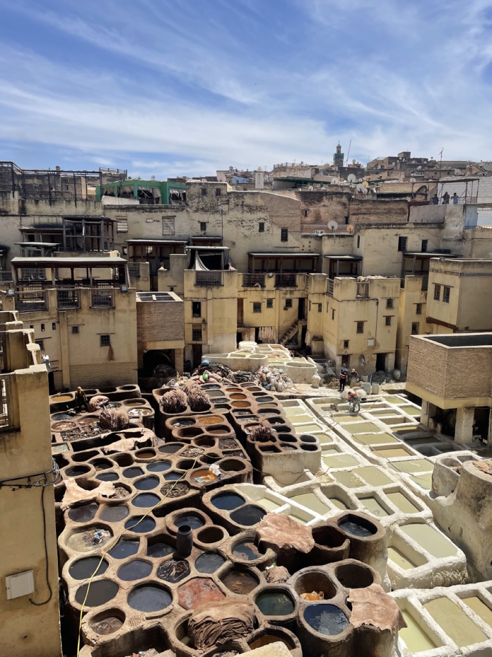 Morocco tannery